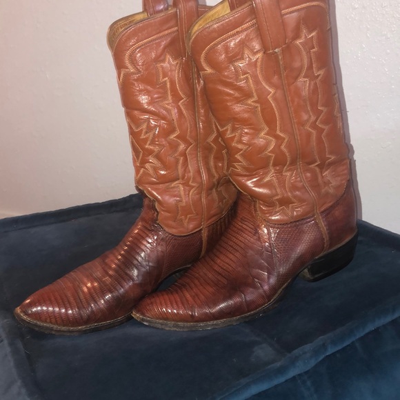 Lizard Cowboy Boots main image 5